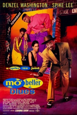 Mo Better Blues movie poster (1990) poster with hanger