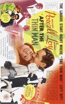 After the Thin Man movie poster (1936) t-shirt