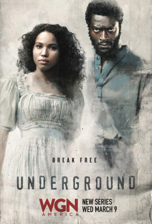 Underground movie poster (2016) canvas poster