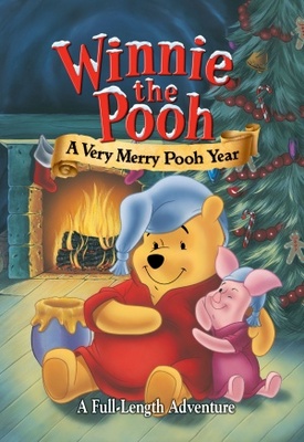 Winnie the Pooh: A Very Merry Pooh Year movie poster (2002) pillow