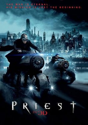 Priest movie poster (2011) Mouse Pad MOV_5331a95f