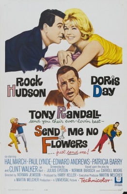 Send Me No Flowers movie poster (1964) metal framed poster