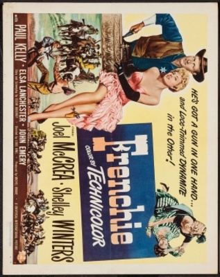 Frenchie movie poster (1950) wooden framed poster