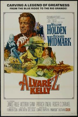 Alvarez Kelly movie poster (1966) poster with hanger