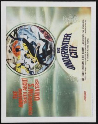 The Underwater City movie poster (1962) pillow