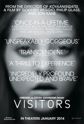 Visitors movie poster (2013) pillow