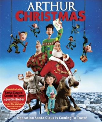 Arthur Christmas movie poster (2011) wooden framed poster