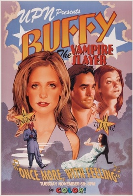 Buffy the Vampire Slayer movie poster (1997) wooden framed poster