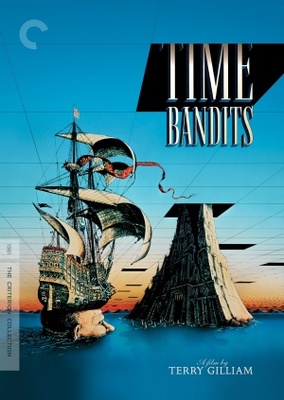 Time Bandits movie poster (1981) metal framed poster