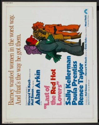 Last of the Red Hot Lovers movie poster (1972) canvas poster