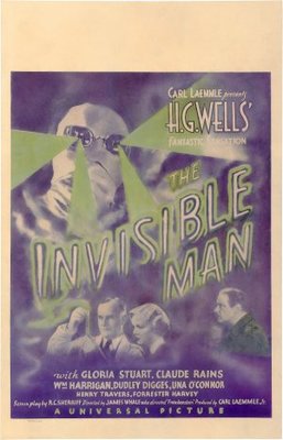 The Invisible Man movie poster (1933) Mouse Pad MOV_53f04cc2