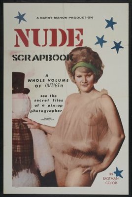 Nude Scrapbook movie poster (1965) wood print