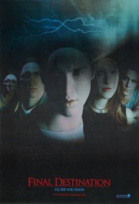 Final Destination movie poster (2000) metal framed poster