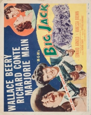 Big Jack movie poster (1949) wood print