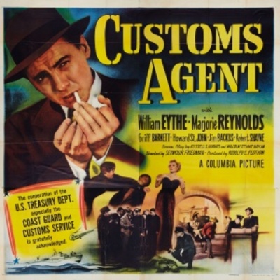 Customs Agent movie poster (1950) tote bag