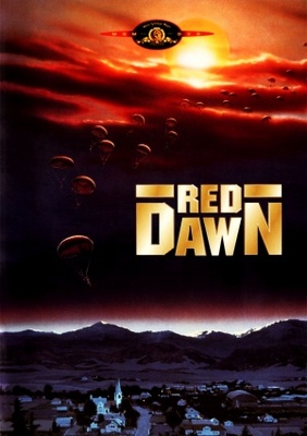 Red Dawn movie poster (1984) wood print