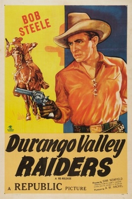 Durango Valley Raiders movie poster (1938) metal framed poster