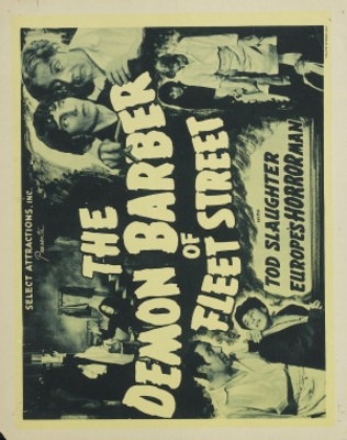 Sweeney Todd: The Demon Barber of Fleet Street movie poster (1936) t-shirt