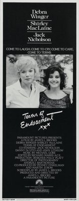 Terms of Endearment movie poster (1983) poster with hanger