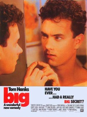 Big movie poster (1988) t-shirt