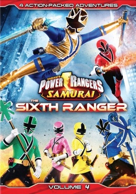 Power Rangers Samurai movie poster (2011) wooden framed poster