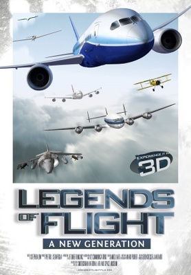 Legends of Flight movie poster (2010) t-shirt