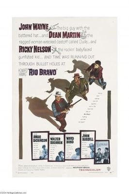 Rio Bravo movie poster (1959) canvas poster