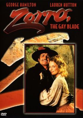 Zorro, the Gay Blade movie poster (1981) metal framed poster