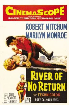 River of No Return movie poster (1954) Mouse Pad MOV_54b62518