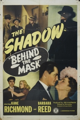 Behind the Mask movie poster (1946) tote bag