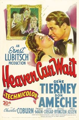 Heaven Can Wait movie poster (1943) mug
