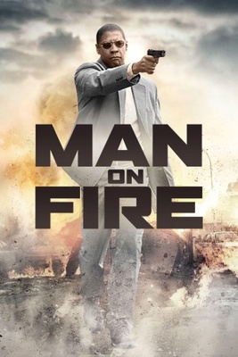 Man On Fire movie poster (2004) tote bag