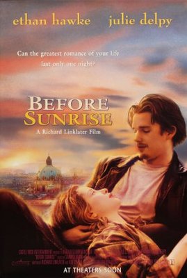 Before Sunrise movie poster (1995) metal framed poster