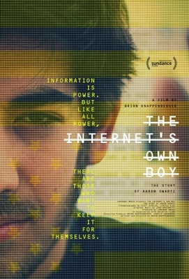 The Internet's Own Boy: The Story of Aaron Swartz movie poster (2013) poster with hanger