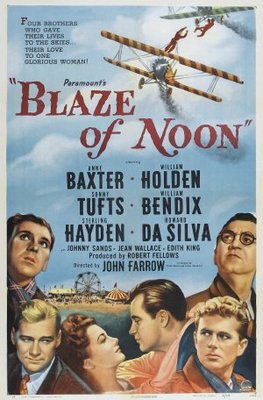 Blaze of Noon movie poster (1947) metal framed poster