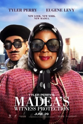 Madea's Witness Protection movie poster (2012) wood print