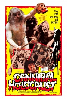 Cannibal Holocaust movie poster (1980) poster with hanger
