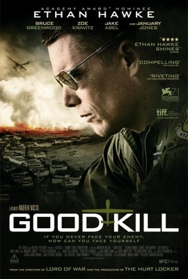 Good Kill movie poster (2014) wood print