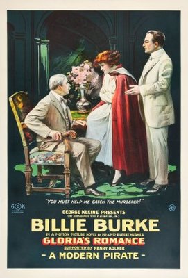 Gloria's Romance movie poster (1916) wooden framed poster