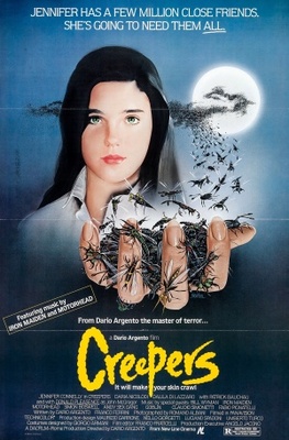 Phenomena movie poster (1985) poster with hanger