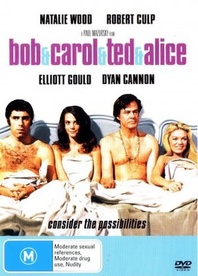 Bob & Carol & Ted & Alice movie poster (1969) poster with hanger