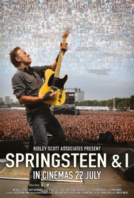 Springsteen & I movie poster (2013) wooden framed poster