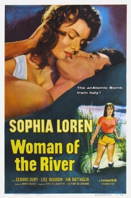 Donna del fiume, La movie poster (1955) Stickers MOV_554b1794