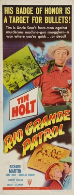 Rio Grande Patrol movie poster (1950) Stickers MOV_55524538
