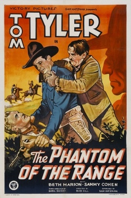 The Phantom of the Range movie poster (1936) wooden framed poster