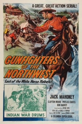 Gunfighters of the Northwest movie poster (1954) poster