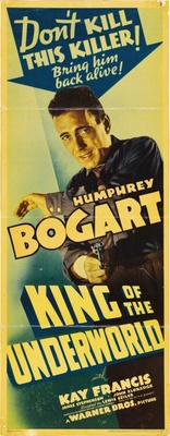 King of the Underworld movie poster (1939) metal framed poster