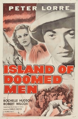 Island of Doomed Men movie poster (1940) wood print