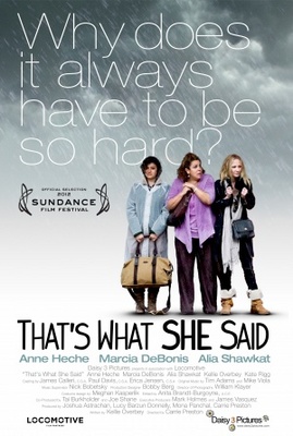 That's What She Said movie poster (2011) tote bag #MOV_5599db35