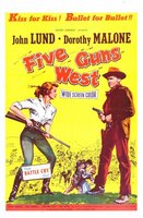 Five Guns West movie poster (1955) sweatshirt #703461